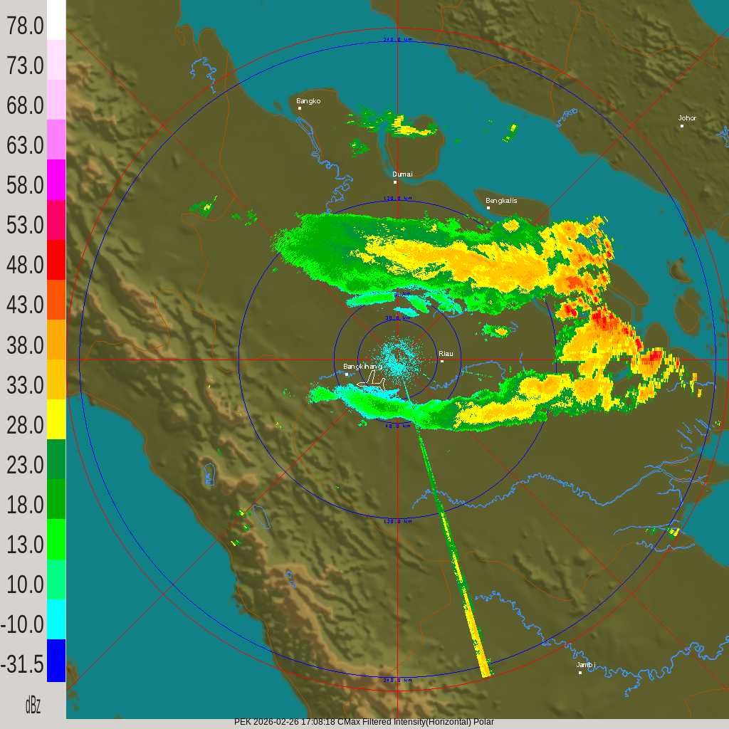 Thumbnail Analisis Kejadian Hujan Lebat Tanggal 26 Februari 2026