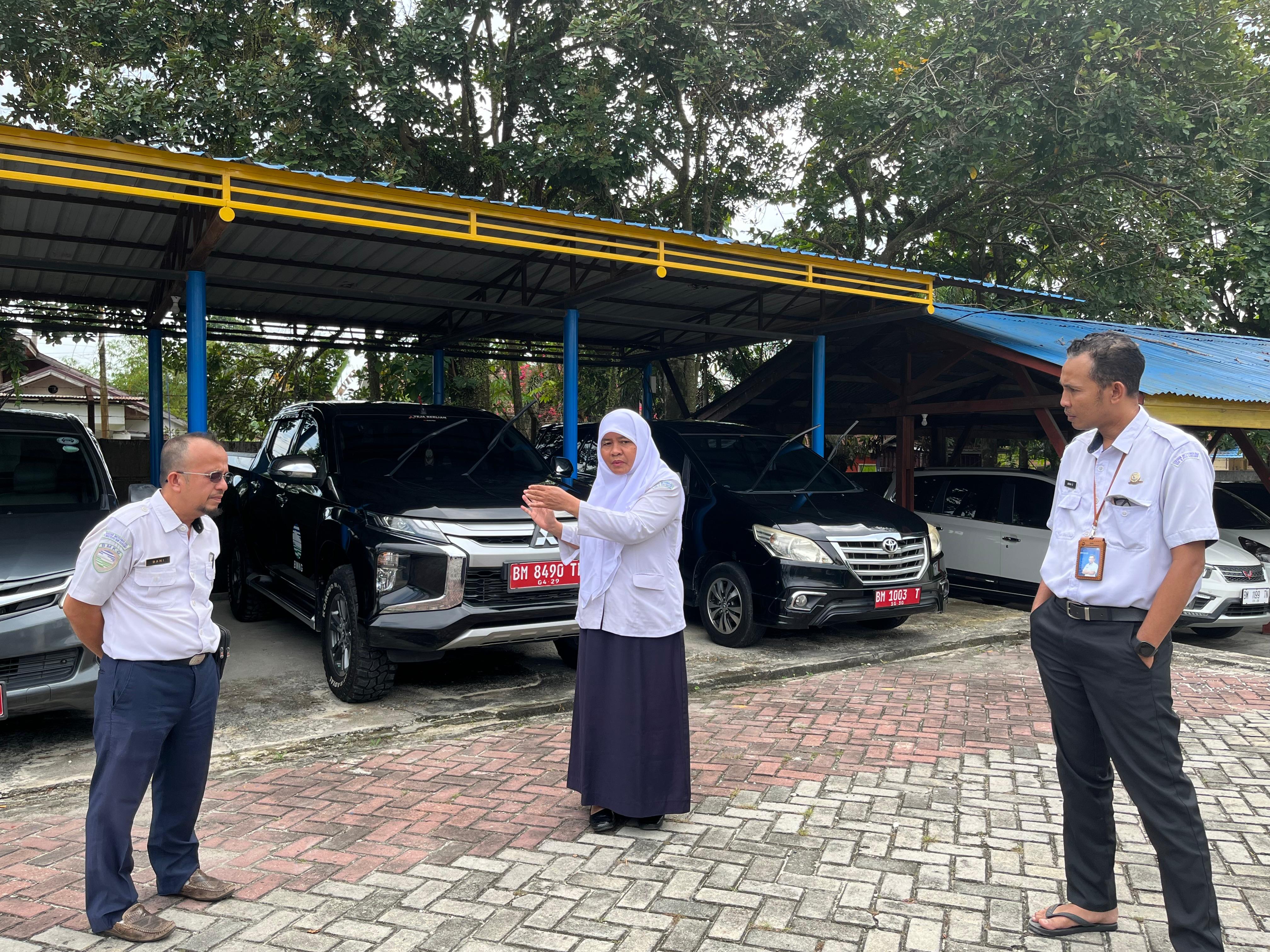 Penyerahan Kendaraan Operasional Stamet SSK II Pekanbaru