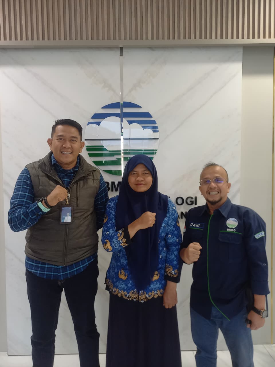 Koordinasi Stamet SSK II Pekanbaru dan Kanwil BRI Regional Pekanbaru