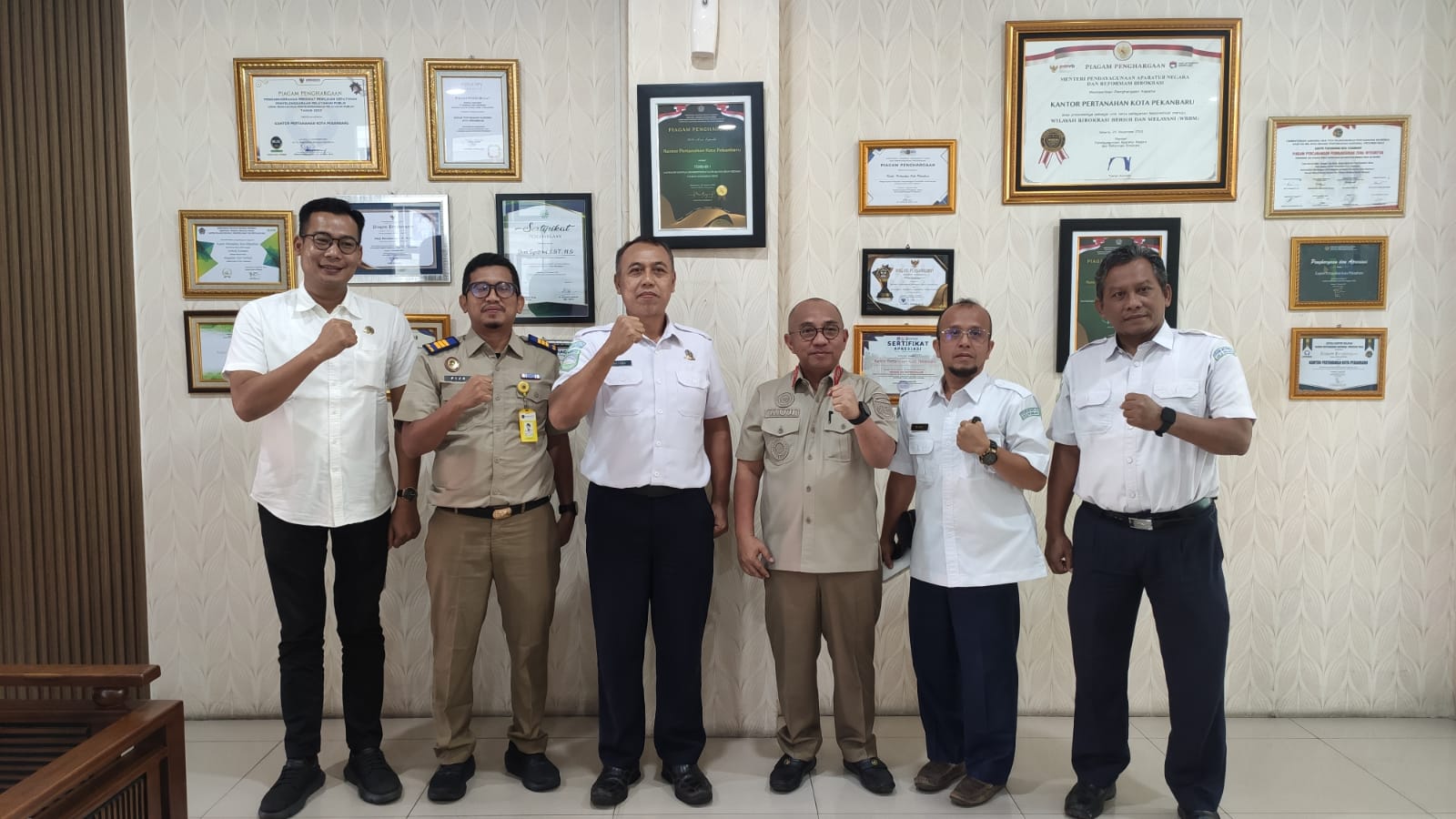 Sinergi Antar Instansi: Stasiun Meteorologi Sultan Syarif Kasim II Dan Kantor Pertanahan Kota Pekanbaru