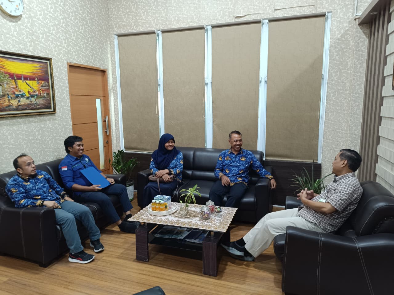 Stasiun Meteorologi Sultan Syarif Kasim II Pekanbaru Lakukan Koordinasi Pengelolaan Aset BMN dengan KPKNL Pekanbaru