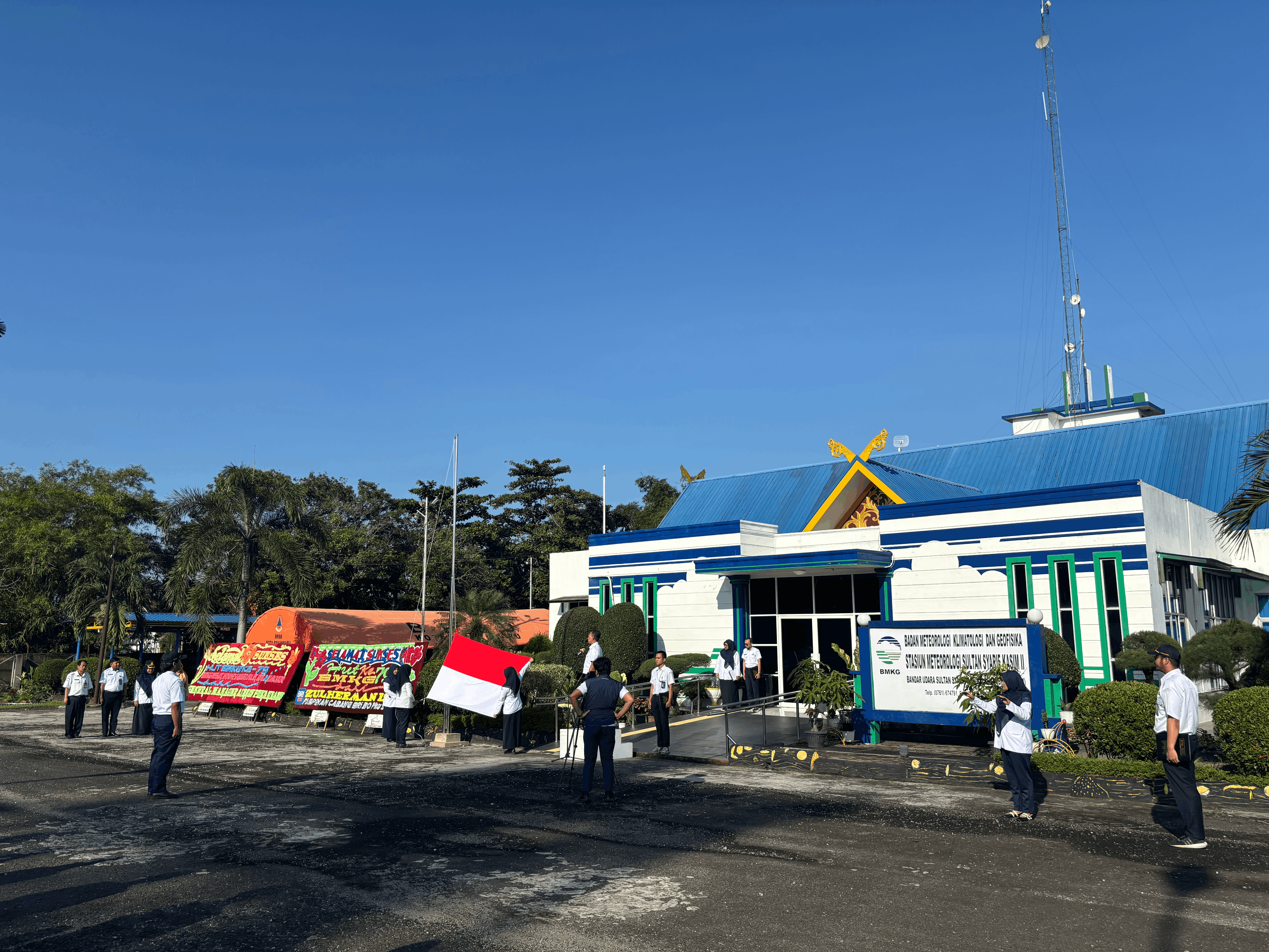 Upacara Peringatan Hari Meteorologi, Klimatologi, dan Geofisika (HMKG) ke-79