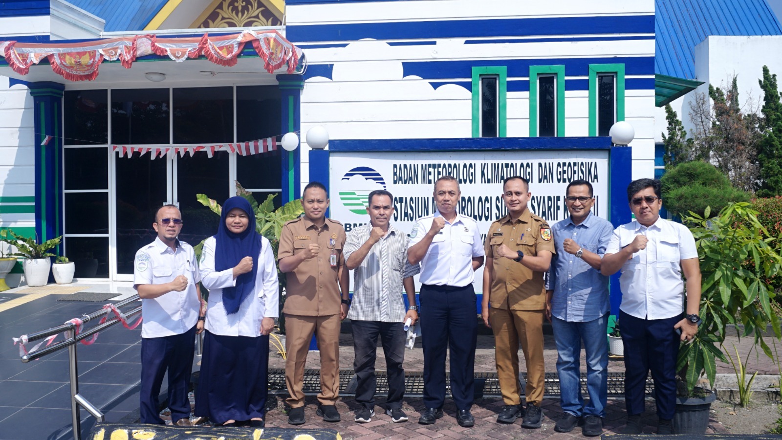 Stamet SSK II Pekanbaru melakukan tertib administrasi pengamanan BMN